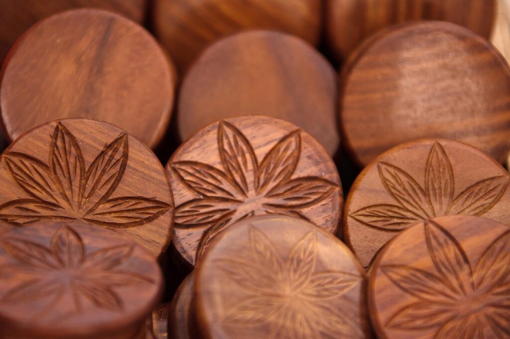 brown, pot, stash, weed, box, hemp, package, wooden, trinket, amsterdam, holland, netherlands, brown box